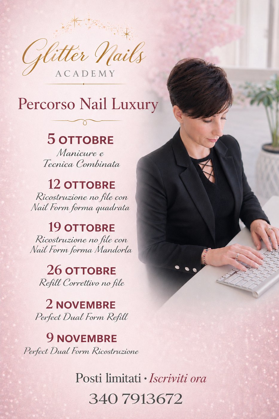 Glitter Nails Academy — Percorso Nail Luxury Ottobre/Novembre